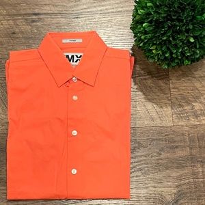 Express 1MX Fitted Dress Shirt - Small